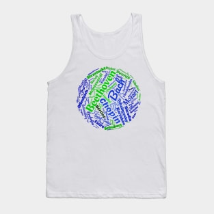 50 Composers - world shape Tank Top